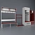 Locker Room Hockey Furniture: Versatile and Stylish 3D model small image 6