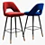 Avorio bar stool by Eichholtz: Elegant and Versatile 3D model small image 2