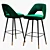 Avorio bar stool by Eichholtz: Elegant and Versatile 3D model small image 3