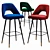 Avorio bar stool by Eichholtz: Elegant and Versatile 3D model small image 5