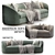 Luxury ANDERSON Sofa - The Sofa & Chair Company 3D model small image 1