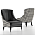 Heritage Limited Edition Armchair 3D model small image 1