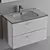 Roca Victoria 80 - Cupboard and Sink 3D model small image 3