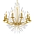 Modern Chandelier Collection 3D model small image 2