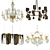 Modern Chandelier Collection 3D model small image 1