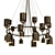 Modern Chandelier Collection 3D model small image 2