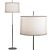 SABA Matt Nickel Floor Lamp 3D model small image 4