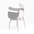 Astra Chair: Sleek Design for Modern Spaces 3D model small image 6