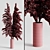 Delicate Pampas Bouquet 3D model small image 3