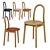 Elegant Bobby Upholstered Chair 3D model small image 1