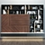 Modern TV Shelf 0123 3D model small image 1