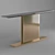 Modern Gold & Bronze Console Tables 3D model small image 4