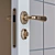 Italian Design Solo1: Classic Doors with Hidden Hinge 3D model small image 2