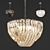 Elegant Murano Eichholtz Pendant 3D model small image 4