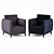 Lima Armchair: Sleek & Modern Design 3D model small image 1