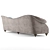 Elegant Reverdy Sofa by Christopher Guy 3D model small image 3