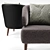 ZOE Comfort Line Armchair | Modern Design 3D model small image 2