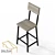 Karagach Slab Chair 3D model small image 3