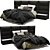 Luxury Comfort: Poliform Dream Bed 3D model small image 1