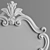 Elegant Classical Mirror 6 3D model small image 3