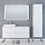 Duravit XSquare Collection: Modern Bathroom Solution 3D model small image 1