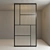 Sleek Glass Partition: Customizable and Versatile 3D model small image 2