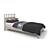 Hoff Sherlock Single Bed 3D model small image 14