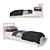 Hoff Sherlock Single Bed 3D model small image 19