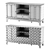 Modern LOMMARP TV Bench: Organize in Style 3D model small image 4