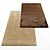 Modern Style Rug Set 3D model small image 3