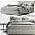 Bonaldo Tonight: Modern Bed Design 3D model small image 3