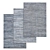 Luxury Rug Set: High-Quality Textures for Close-Up and Long Shot Views 3D model small image 1