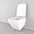 Modern Flush Toilet 3D model small image 6