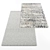 Modern Style Rug Set 3D model small image 2