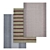 Luxury Carpet Set: High-Quality Textures for Versatile Use 3D model small image 1