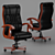  ErgoLux High Back Office Chair 3D model small image 2