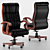  ErgoLux High Back Office Chair 3D model small image 6