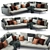 Sleek B&B Italia Sake Sofa 3D model small image 1