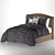 Madison Park Delancey 4-Piece Duvet Bed Set 3D model small image 5