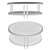 Luxor Round Coffee Table 3D model small image 2