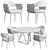 Elegant Trussardi Casa Larzia Set 3D model small image 2