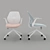 ITOKI QuA - Stylish and Compact Chair 3D model small image 1