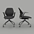 ITOKI QuA - Stylish and Compact Chair 3D model small image 5