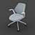 ITOKI QuA - Stylish and Compact Chair 3D model small image 9