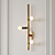 Sleek Linden Sconce - Illuminate your space 3D model small image 1