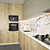 Modern Kitchen Set: Gas Hob, Sink, Oven, Hood - 3D Model 3D model small image 2