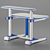 Adjustable Hydraulic Study Table 3D model small image 2