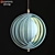 Modern MoonArt Ceiling Lamp 3D model small image 3