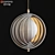 Modern MoonArt Ceiling Lamp 3D model small image 4