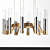 Anzazo Berga Modern Chandelier 3D model small image 5